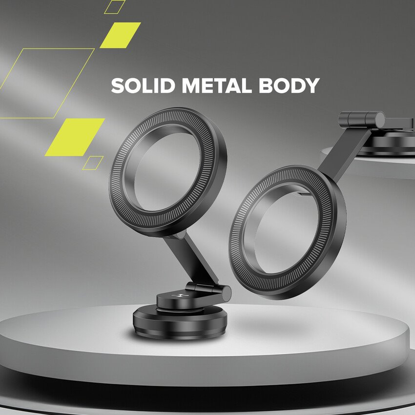 CANYON Magnetický držák telefonu OnGrip 10 aluminum Black