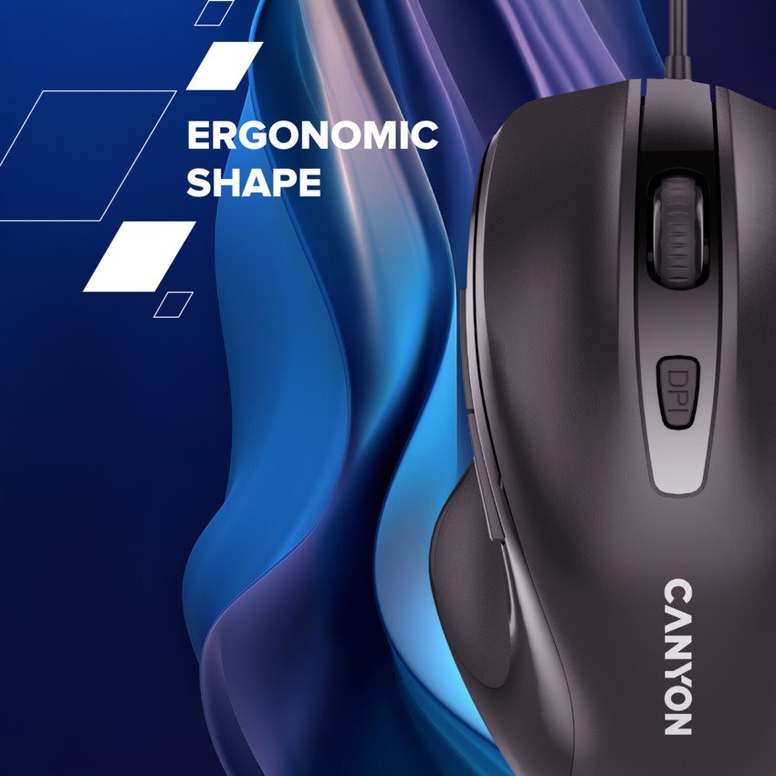 CANYON mouse M-6 Wired Black