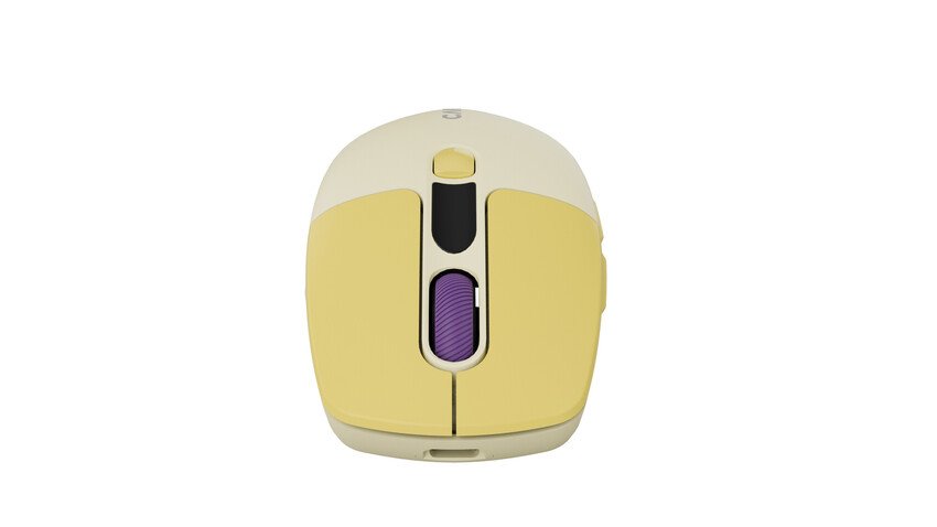 CANYON mouse MW-26 LCD Silent Dual Mode Wireless Yellow