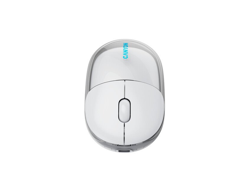 CANYON mouse OnClick 24 BT/ Wireless Transparent/White