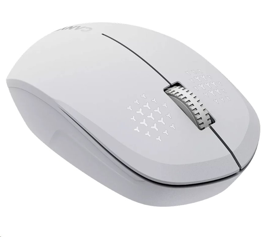 CANYON myš optická bezdrátová MW-4, 1200 dpi,3 tl., Bluetooth, AA baterie, bílá