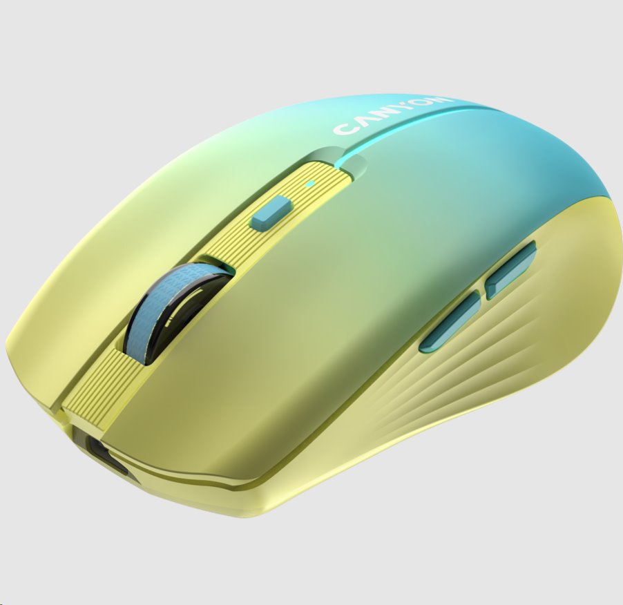 CANYON drátová USB myš s 3 tlačítky, 800 dpi, čern