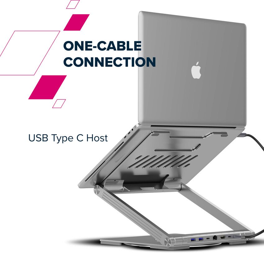 Canyon OnStand2 chladící podložka pod Laptop s USB hubem