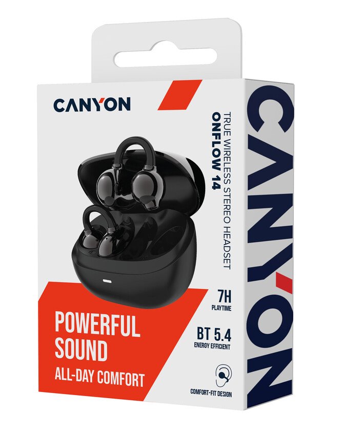 CANYON OWS Ear Clips headset OnFlow 14 Black