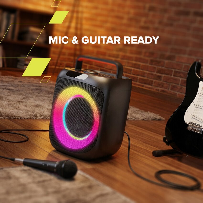 CANYON Party Speaker OnFun 6 RGB Black