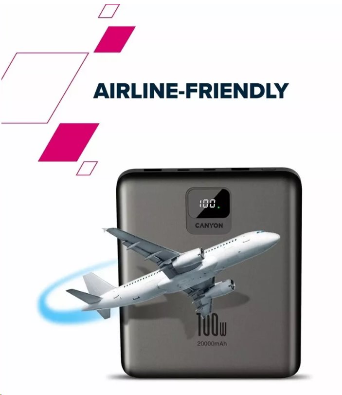 CANYON powerbanka 20000