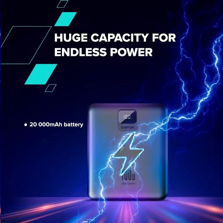 CANYON powerbanka 20000