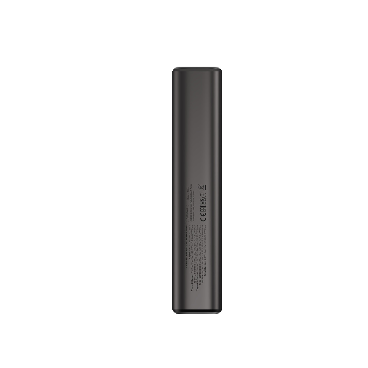CANYON Power Bank PB-230, 20000mAh PD130W TFT display