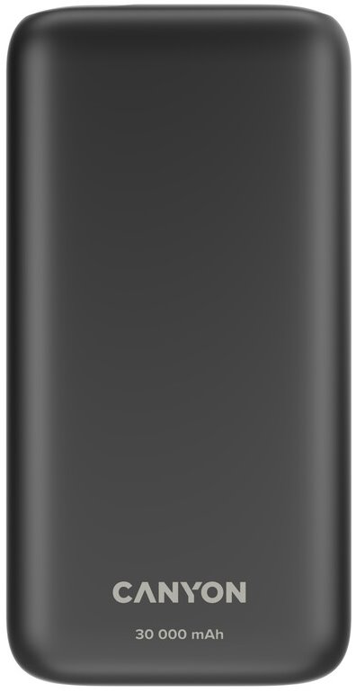 CANYON Power Bank PB-301, 30000mAh, černá