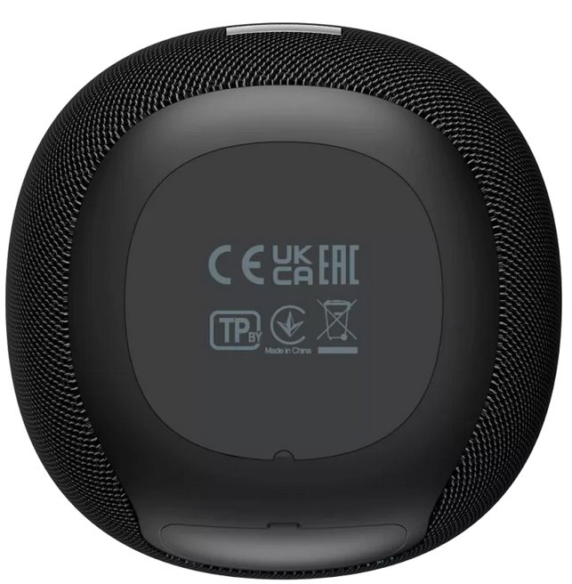 CANYON reproduktor BSP-8, RGB, BT V5.2, BLUETRUM AB5362B, 1x10W, USB-C, USB-A, microSD, AUX, černá