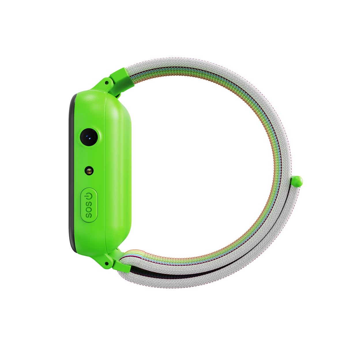 CANYON smart hodinky Alfie KW-37 GREEN, 1,69" IPS, IP66, Nano-SIM, obousměrné volání, 16 her, 512MB, MP3 Study&Game