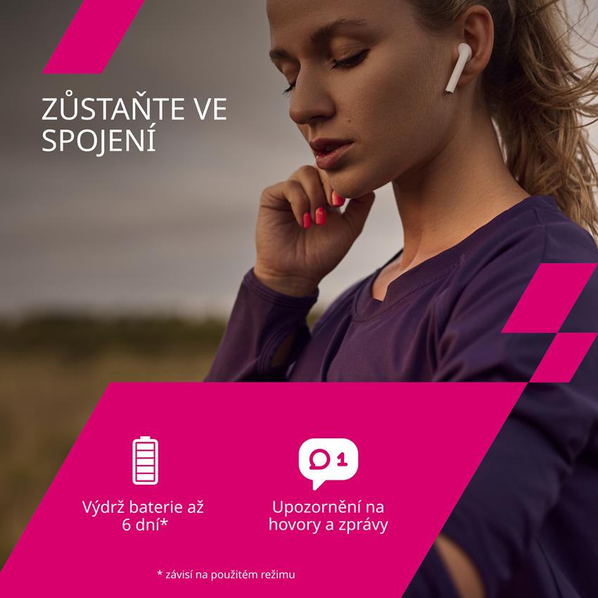 CANYON smart hodinky Badian SW-68 RUBY, 1,28" TFT displej, multi-sport, IP68, BT 5.0, Android/iOS