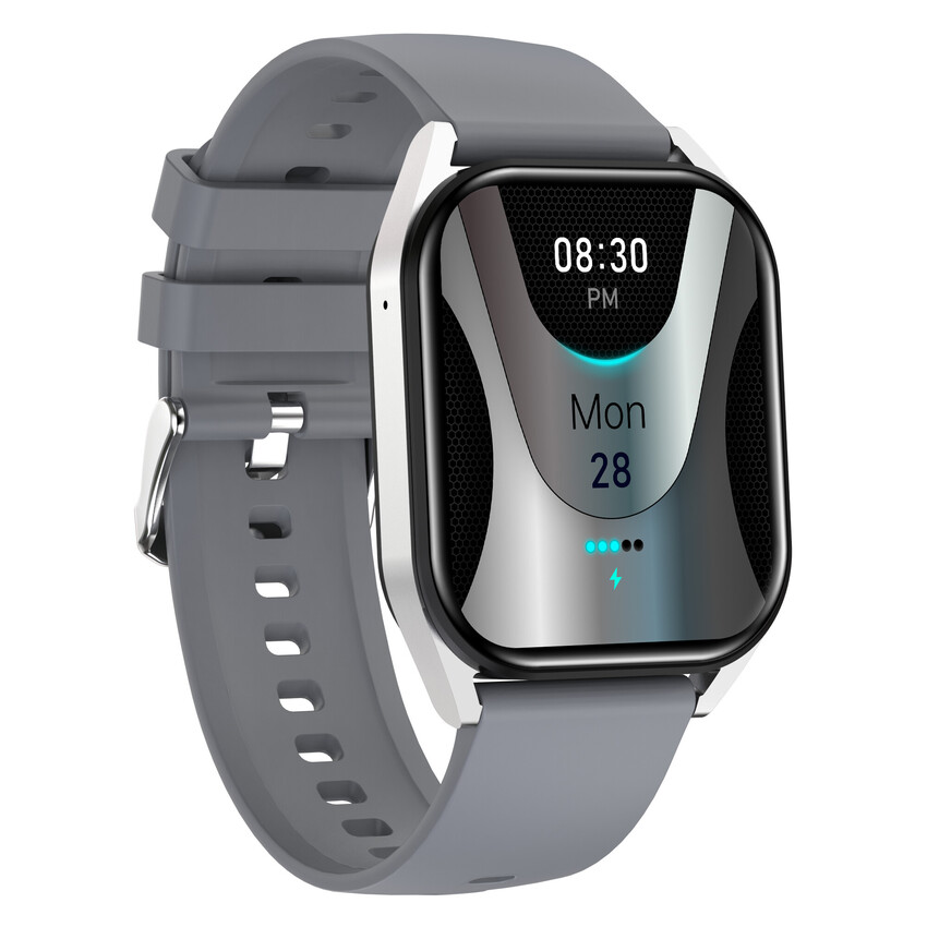 CANYON smart hodinky Chatter SW-58 GREY, 1,8" IPS, BT volání, hlasový asistent s AI, 123 sport. režimů, IP67