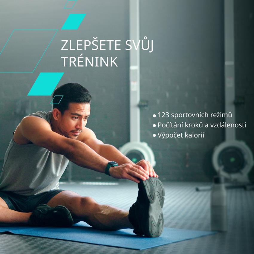 CANYON smart hodinky Chatter SW-58 GREY, 1,8" IPS, BT volání, hlasový asistent s AI, 123 sport. režimů, IP67