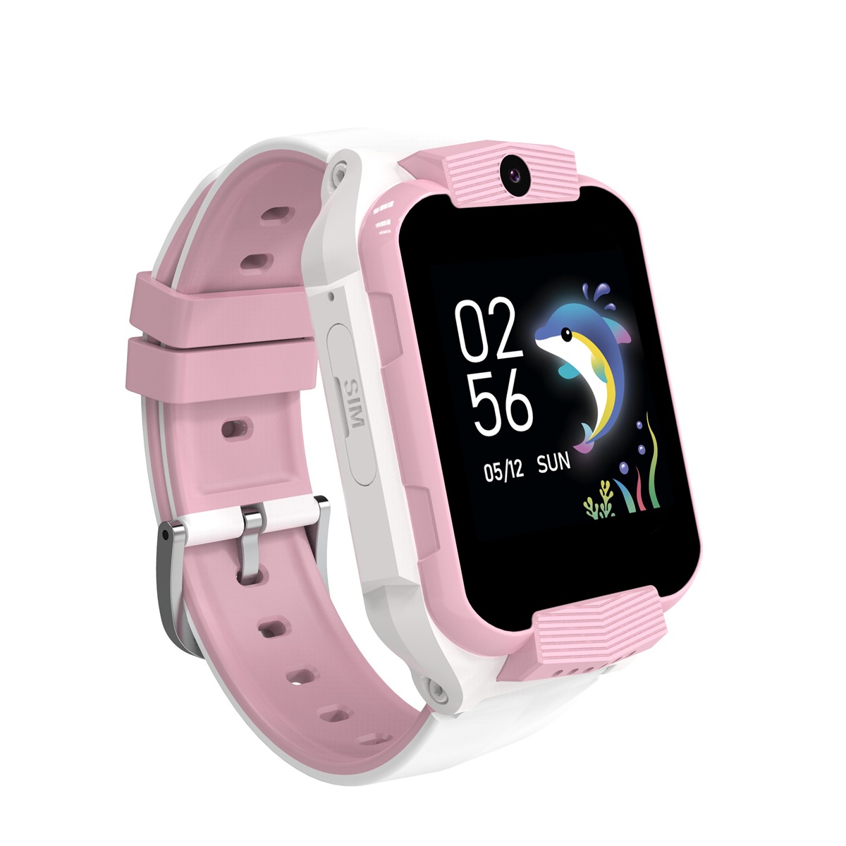 CANYON smart hodinky Cindy KW-41 PINK, 1,69" GSM LTE, nanoSIM, 512MB, kamera