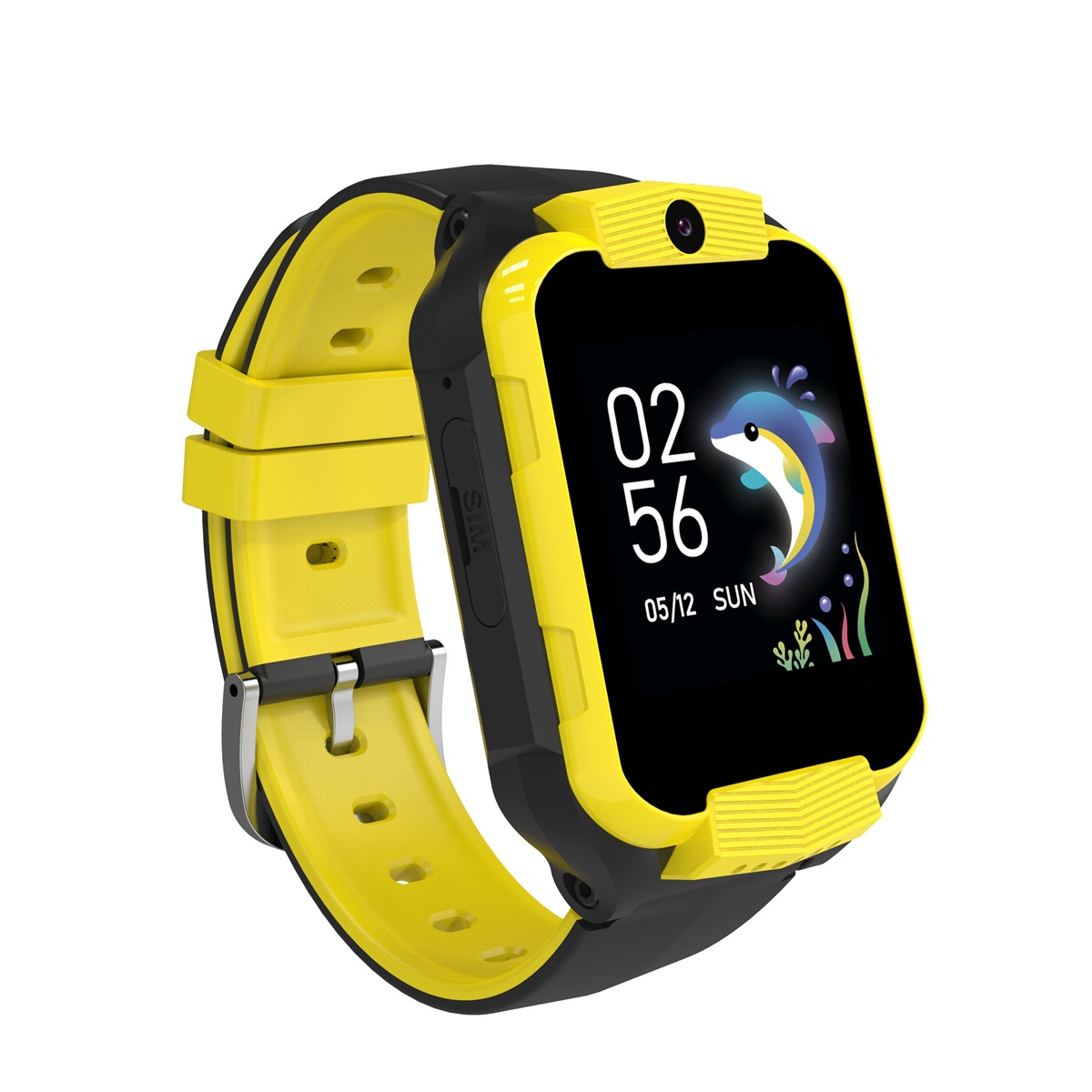 CANYON smart hodinky Cindy KW-41 YELLOW, 1,69" GSM LTE, nanoSIM, 512MB, kamera