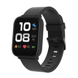 CANYON smart hodinky EASY SW-54, 1,7" IPS displej, 14 sport režimů, IP68, Android/iOS, black