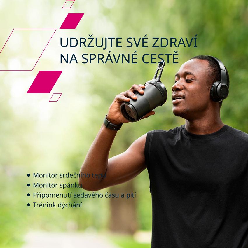 CANYON smart hodinky EASY SW-54, 1,7" IPS displej, 14 sport režimů, IP68, Android/iOS, white