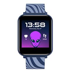 CANYON smart hodinky Joyce KW-43 BLUE, 1,54" IPS, 512MB paměť, IP67, 25 sport.režimů, 3 hry, MUSIC