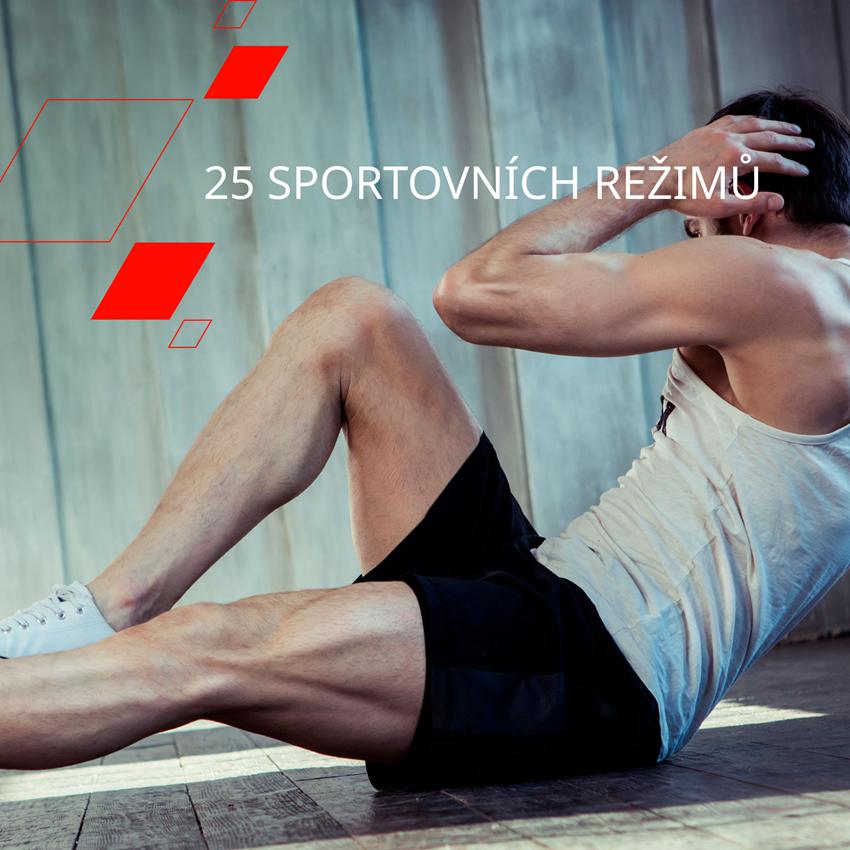 CANYON smart hodinky Otto SW-86, 1,3" LTPS, SpO2, HR, krevní tlak, 25 multi-sport, black