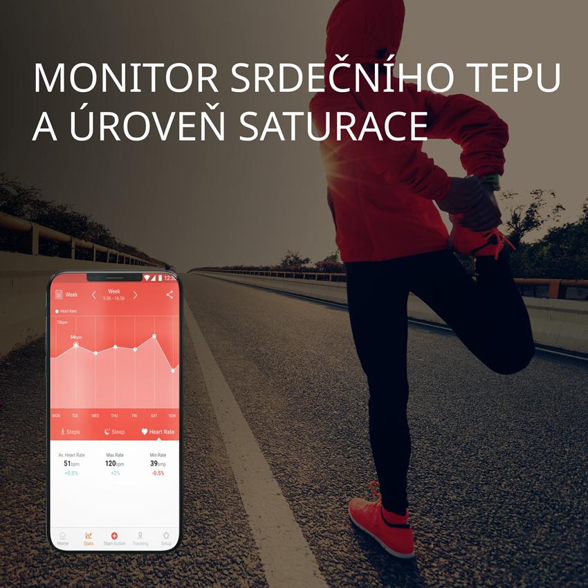 CANYON smart hodinky Semifreddo SW-61 BLUE, 1,19" AMOLED displej, 25 multi-sport, IP68, Android/iOS