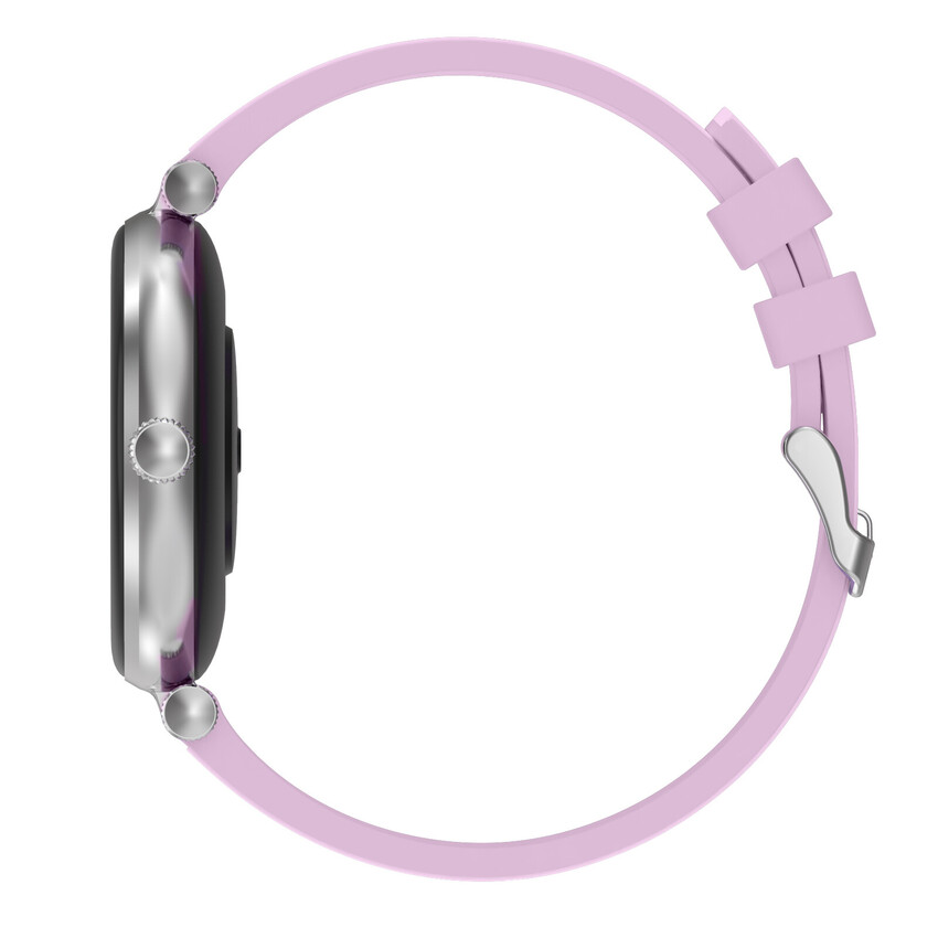 CANYON smart hodinky Semifreddo SW-61 PINK, 1,19" AMOLED displej, 25 multi-sport, IP68, Android/iOS