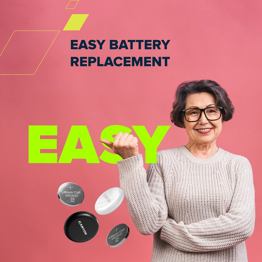 CANYON smart tag ONTAG 1 iOS 4 ks Sada, White