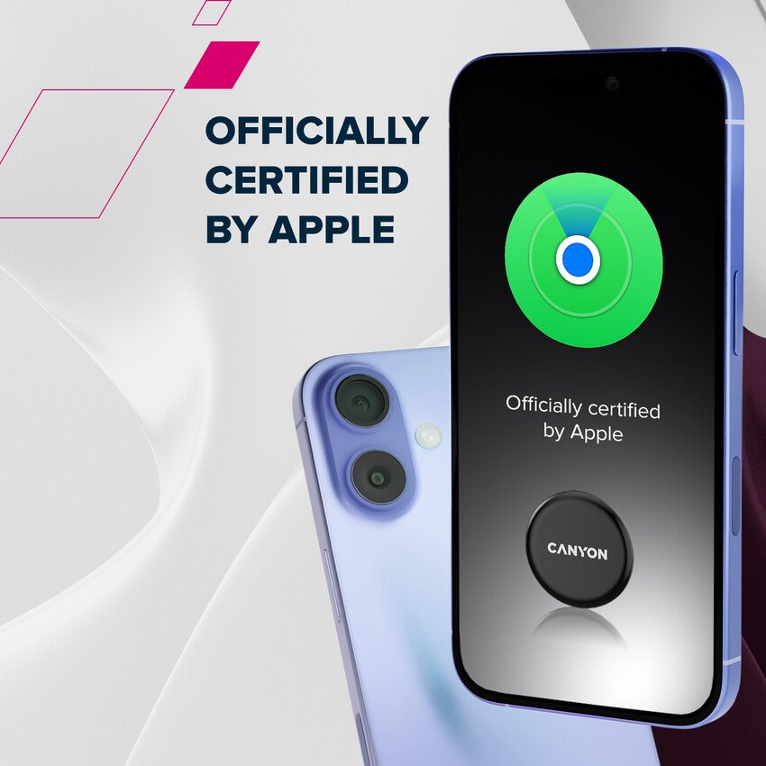 CANYON smart tag ONTAG 1 iOS White