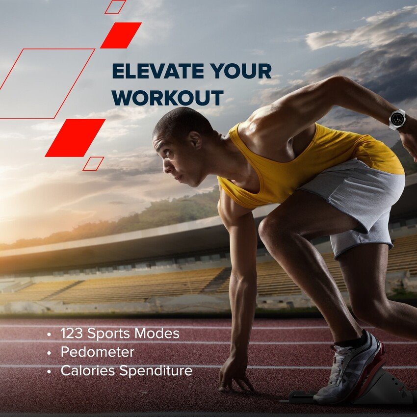 CANYON Smart Watch Hexagon 88 BT-CALL Black