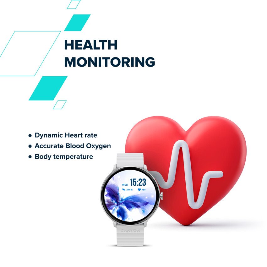 CANYON smart watch Jacky SW-69 White Blue