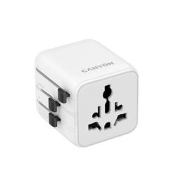 CANYON Travel Adapter OnTour One EU/UK/US/AUS White