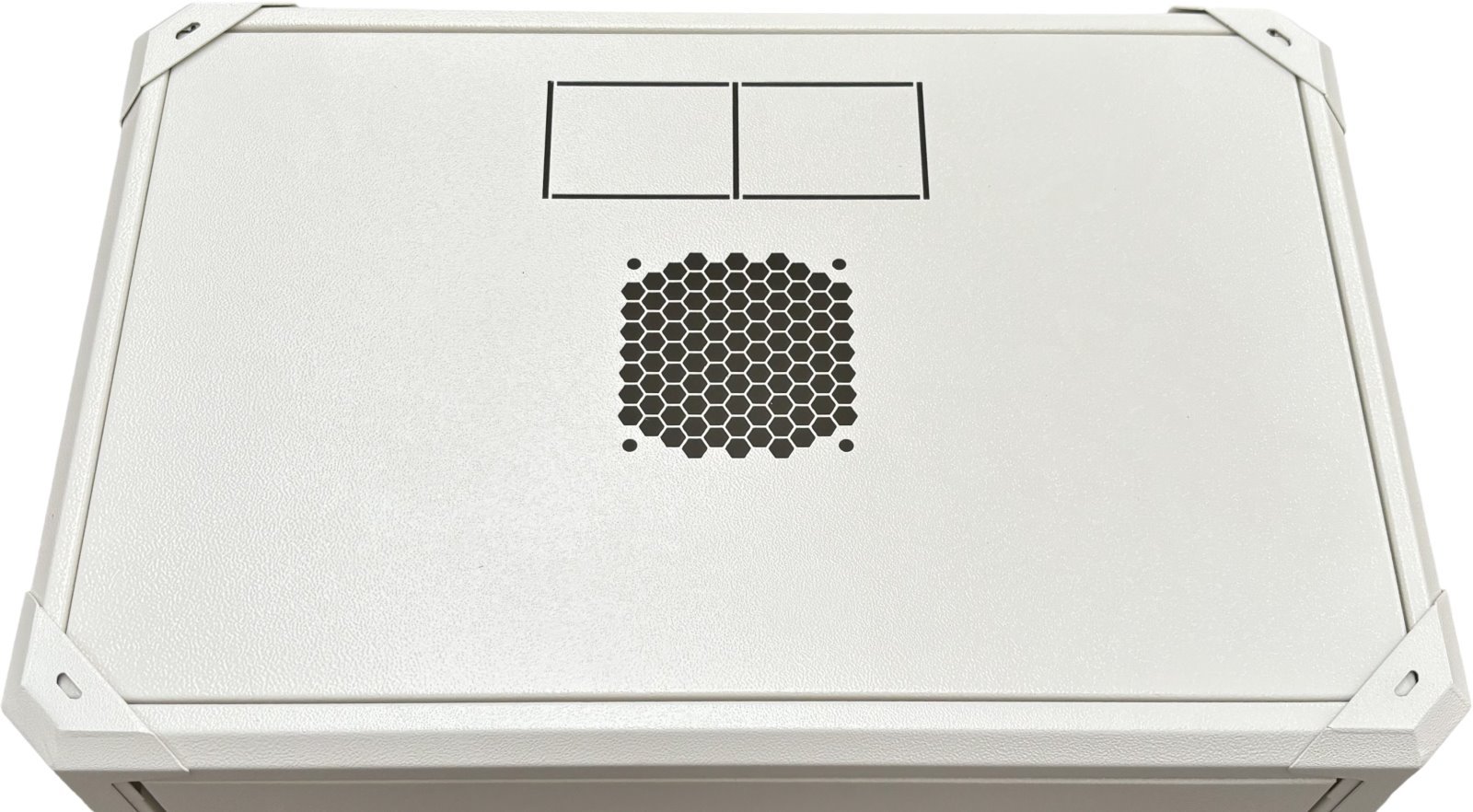 Conexpro jednodílný rozvaděč 19" 15U/400mm, FLAT PACK, skleněné dveře