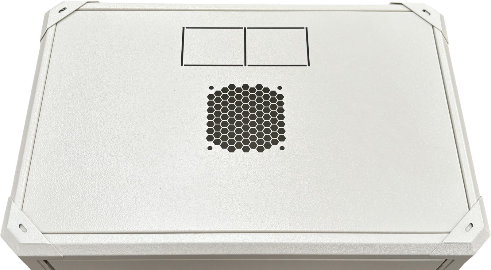 Conexpro jednodílný rozvaděč 19" 6U/400mm, FLAT PACK, skleněné dveře