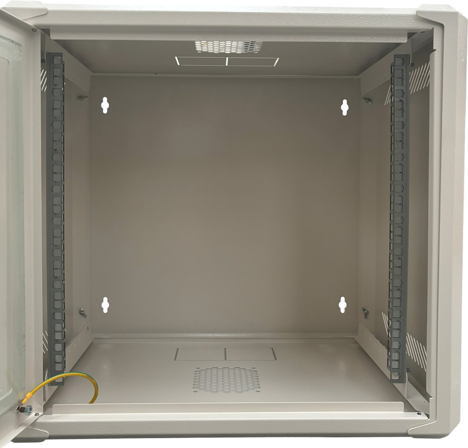 Conexpro jednodílný rozvaděč 19" 9U/400mm, FLAT PACK, plechové dveře