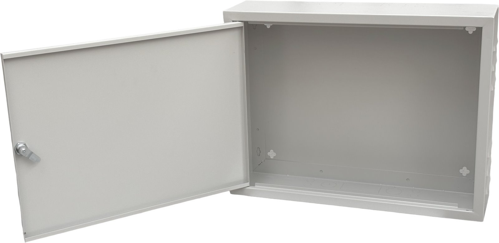 Conexpro montážní skříň na stěnu 520x400x140, ventilace, šedá