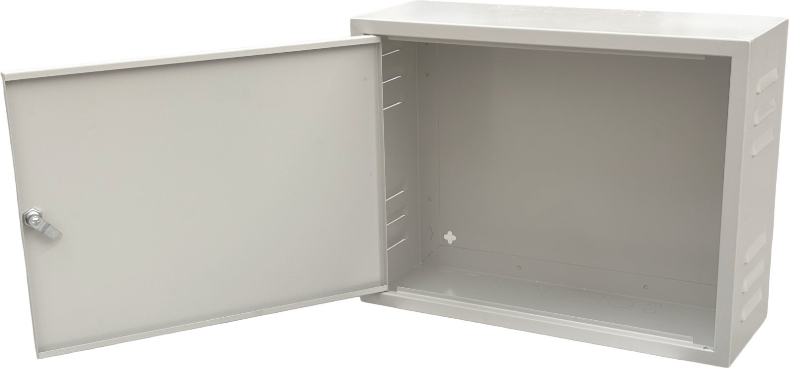 Conexpro montážní skříň na stěnu 520x400x180, ventilace, šedá