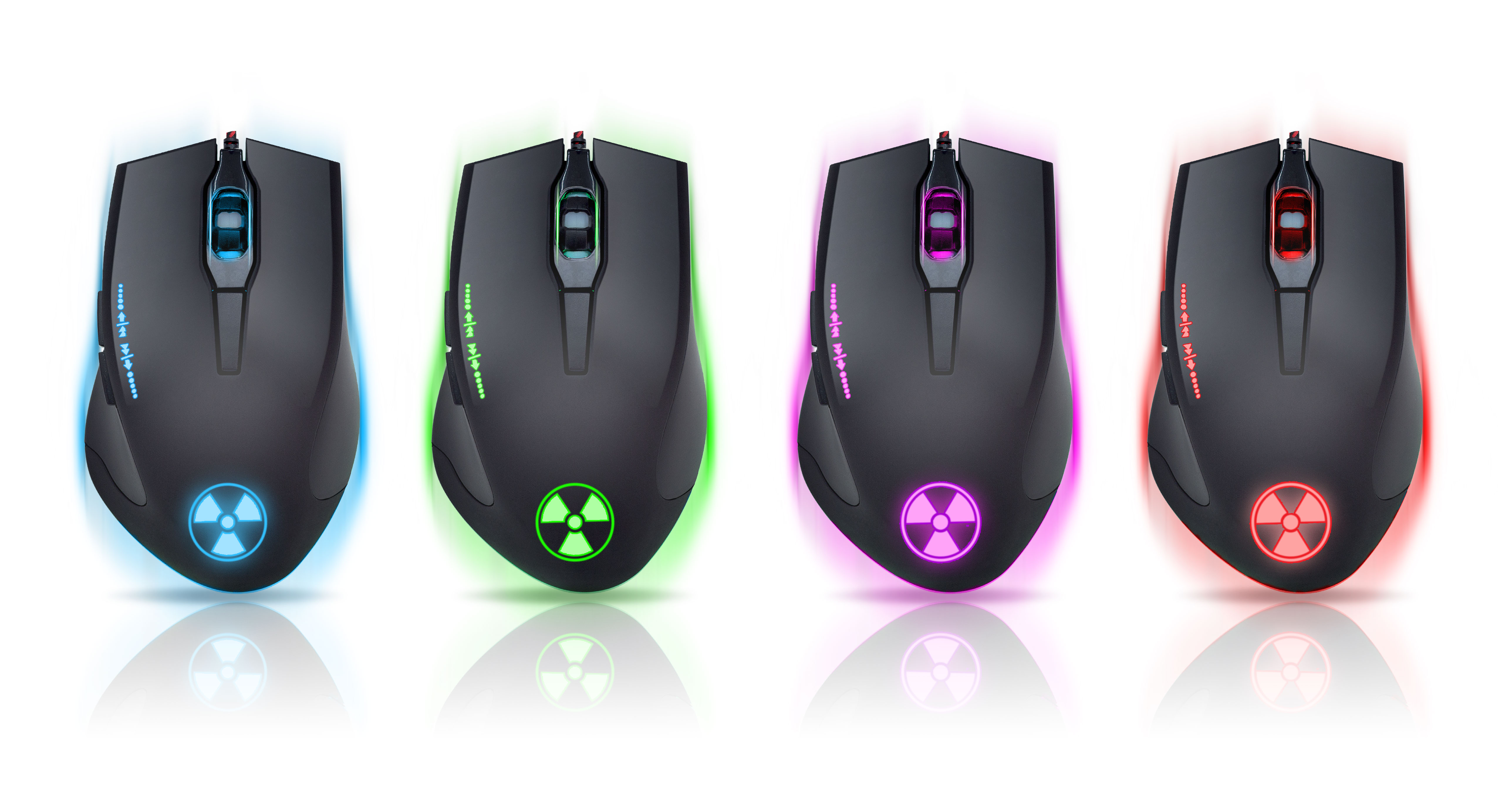 CONNECT IT BATTLE RNBW optická herní myš