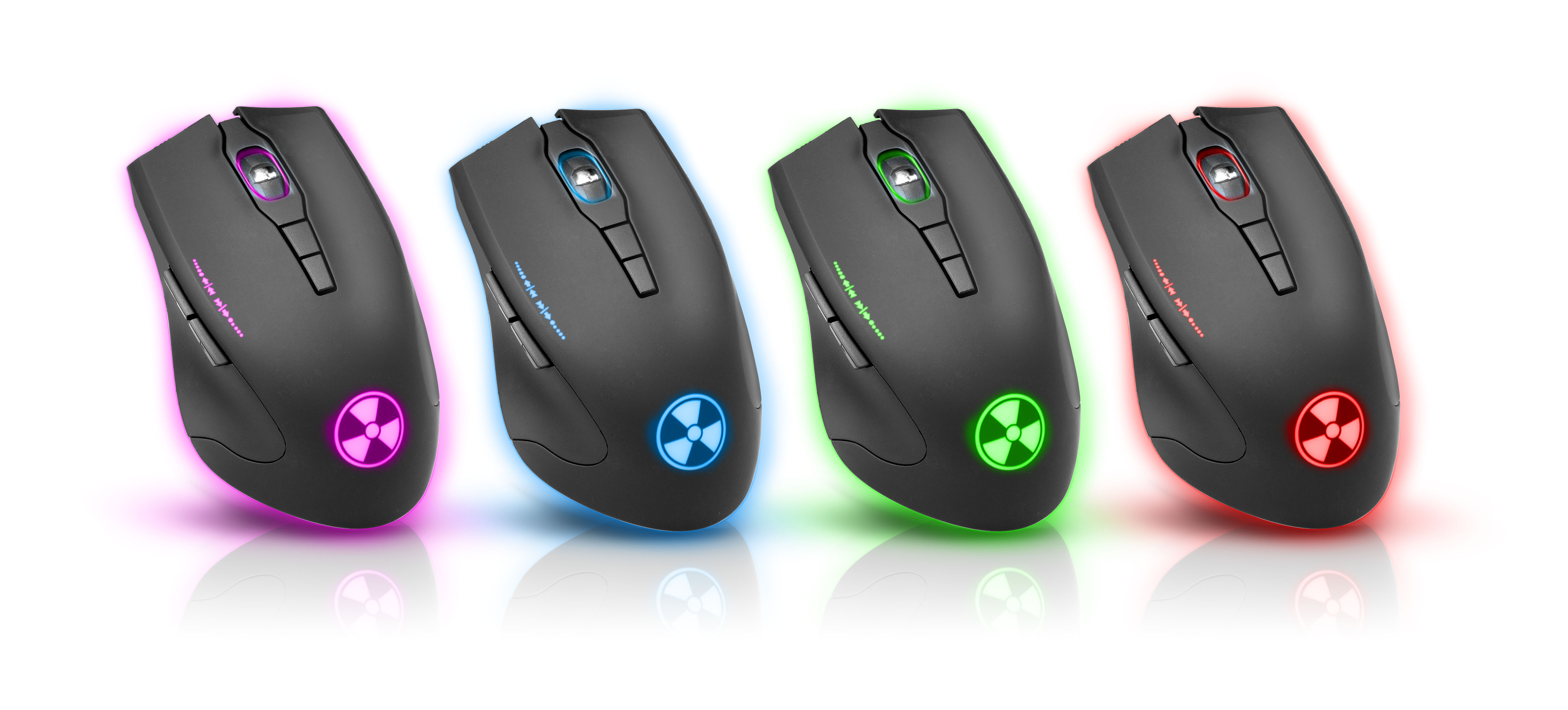 CONNECT IT BATTLE RNBW optická herní myš