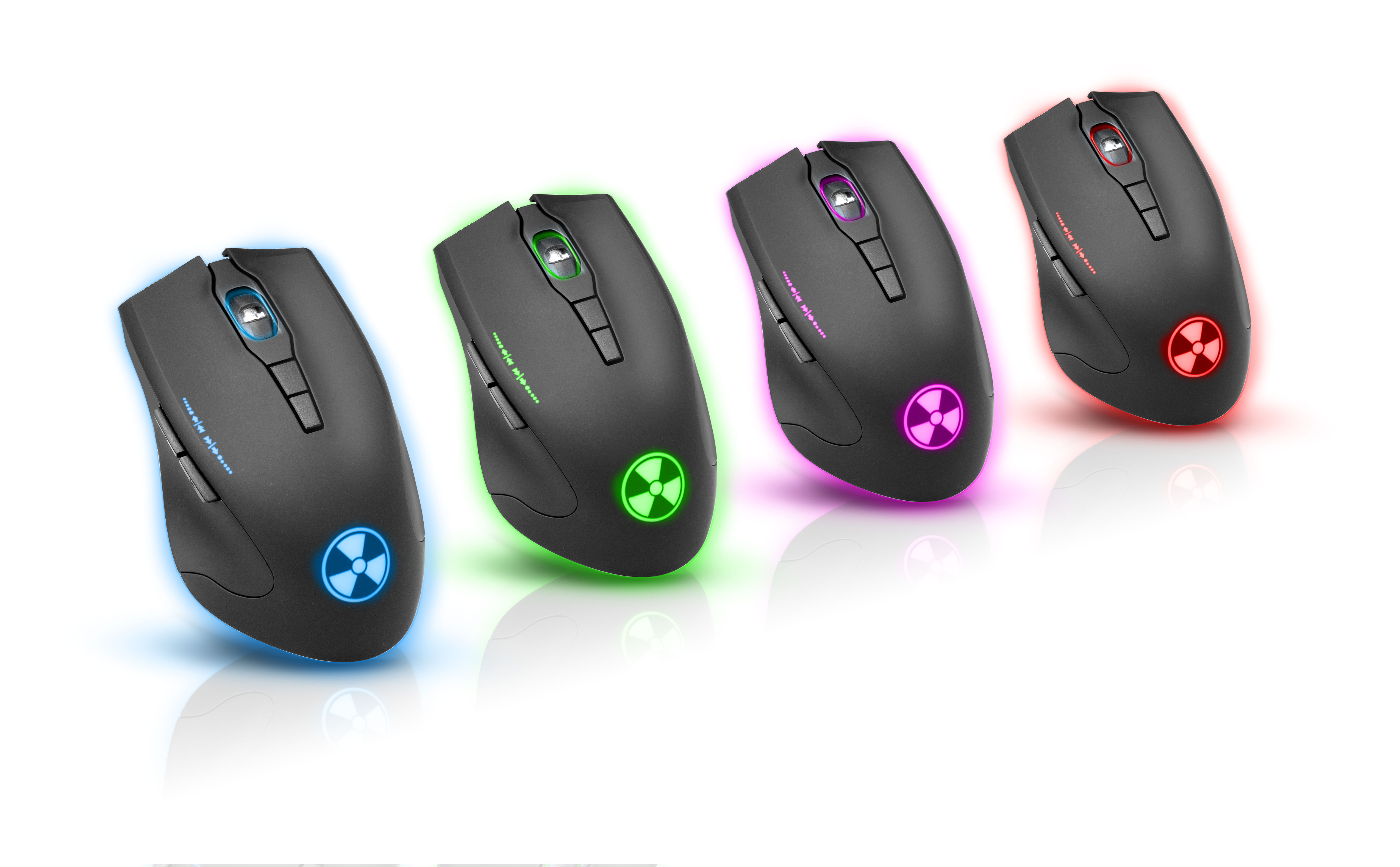 CONNECT IT BATTLE RNBW optická herní myš