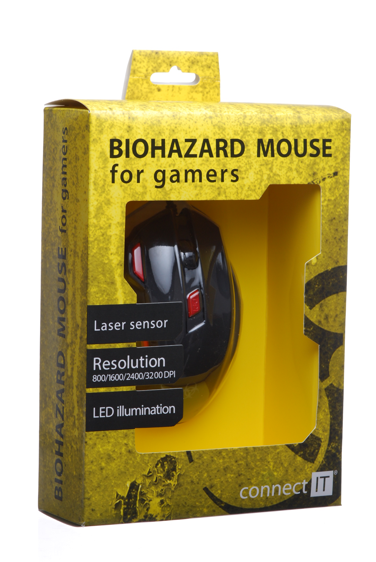 CONNECT IT BIOHAZARD myš pro hráče