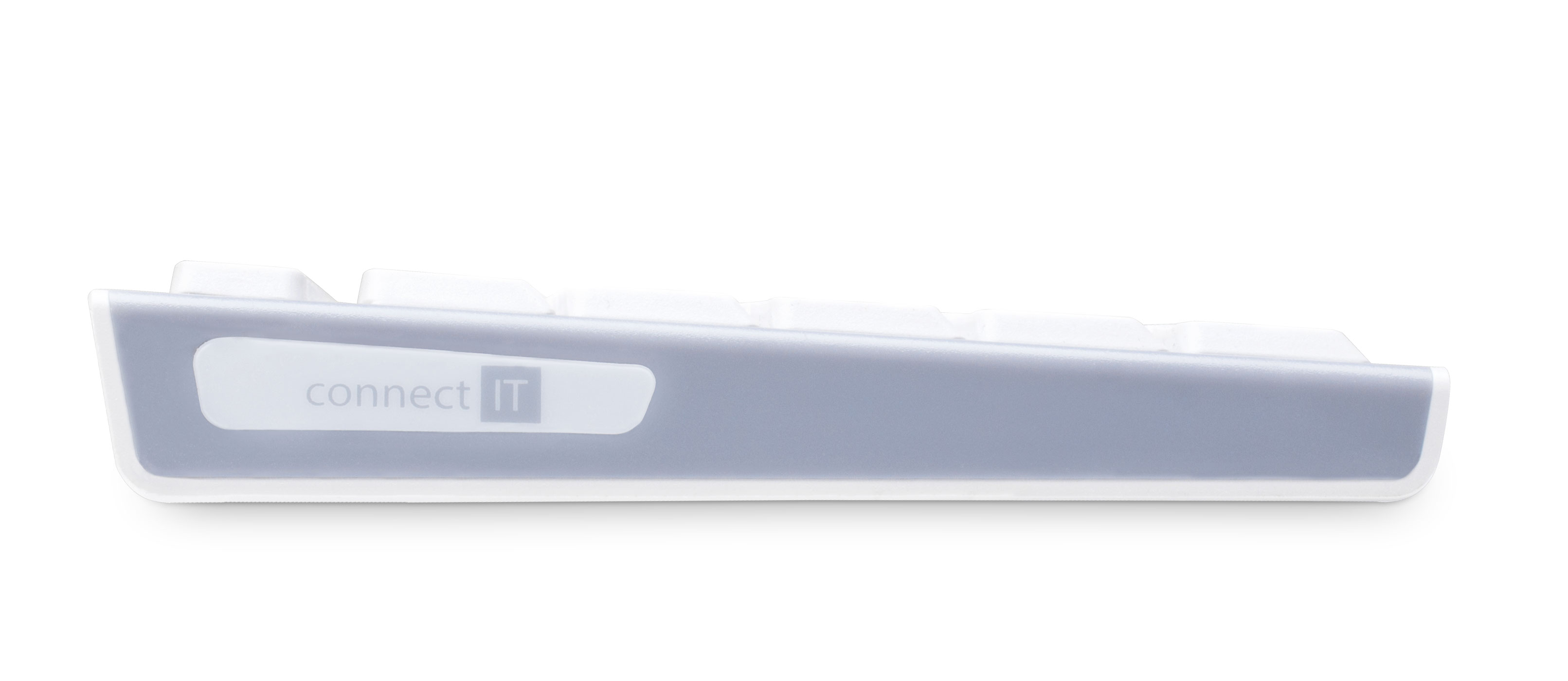 CONNECT IT Combo bezdrátová šedá klávesnice + myš, (+1x AAA +1x AA baterie zdarma), CZ + SK layout