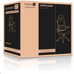 CONNECT IT FOR HEALTH DeltaPro kancelářská židle, ČERNÁ