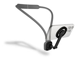 CONNECT IT MagSafe POV magnetický držák na telefon ŠEDÝ