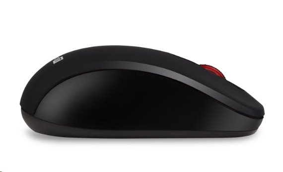 CONNECT IT "MUTE" bezdrátová optická tichá myš, USB, (+ 1x AA baterie zdarma), černá