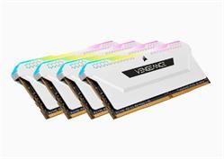Corsair DDR4 64GB (4x16GB) DIMM VENGEANCE RGB PRO SL Heatspreader 3600MHz, C18 bílá