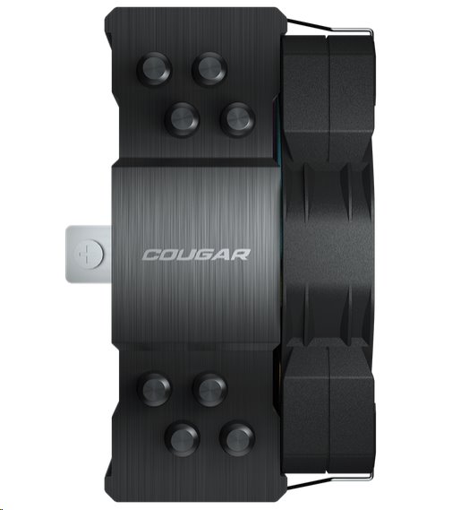COUGAR chlazení FORZA 50 ARGB CPU Air Cooling 50x135x155mm ZIPPER FIN HDB