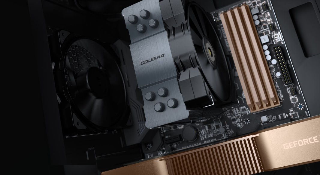 COUGAR chlazení FORZA 50 CPU Air Cooling 50x135x155mm HDB