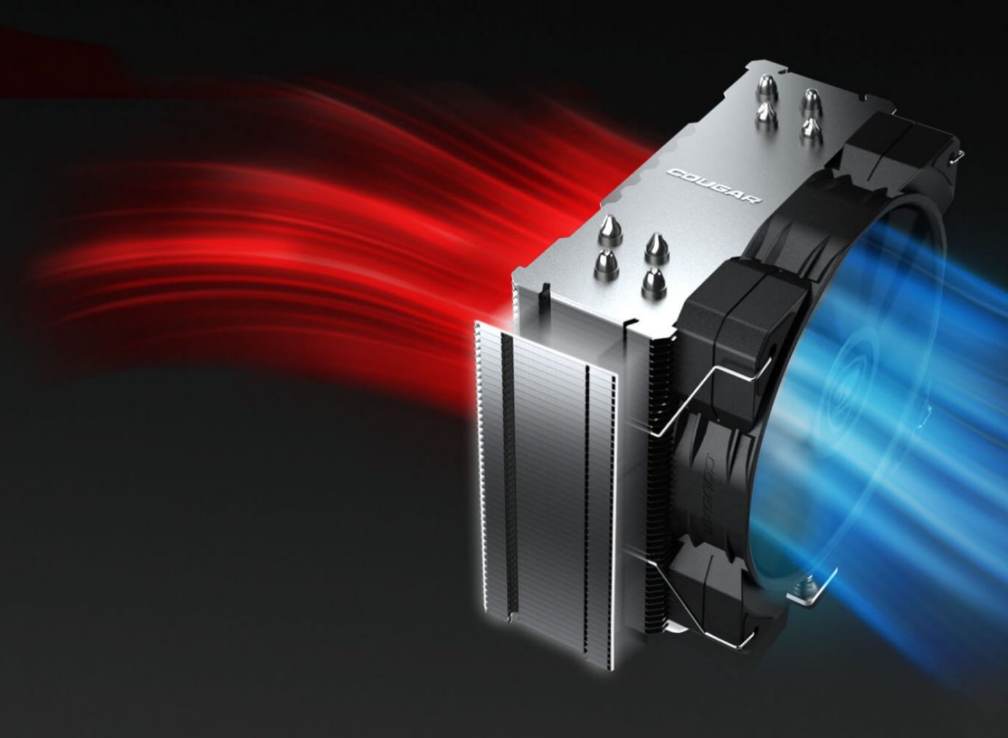 COUGAR chlazení FORZA 50 essential CPU Air Cooling 50x135x155mm HDB