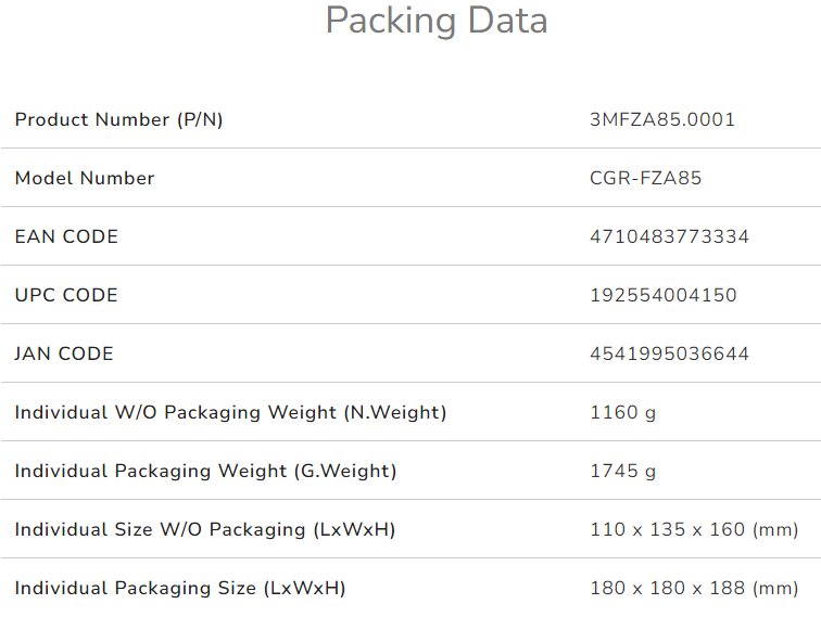 COUGAR chlazení FORZA 85 CPU Air Cooling 85x135x160mm HDB