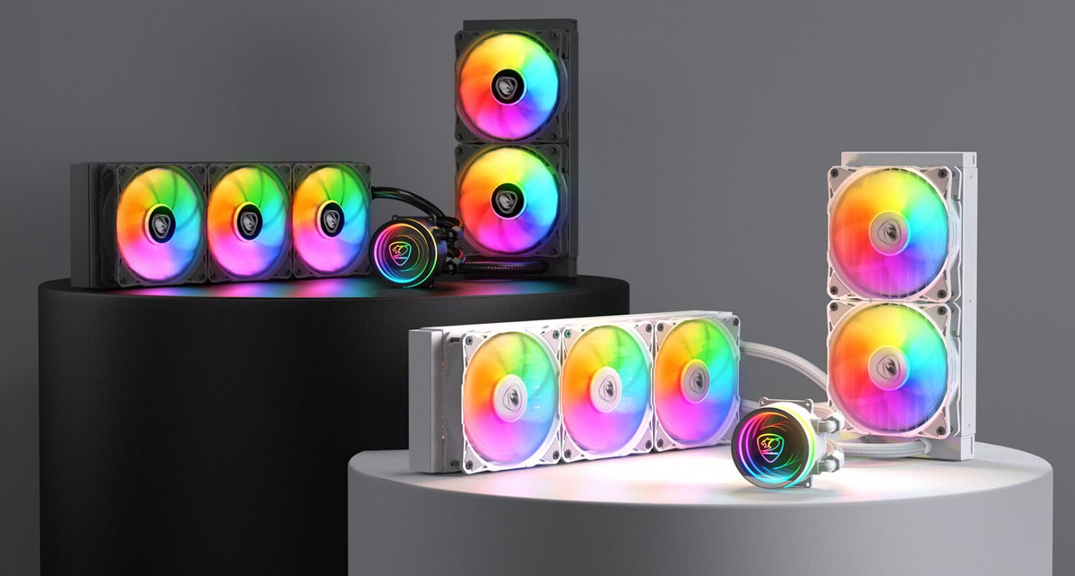 COUGAR chlazení POSEIDON ELITE ARGB 240 AIO vodní black